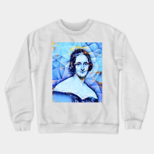 Mary Shelley Portrait | Mary Shelly Artwork | Mary Shelly Painting 9 Crewneck Sweatshirt